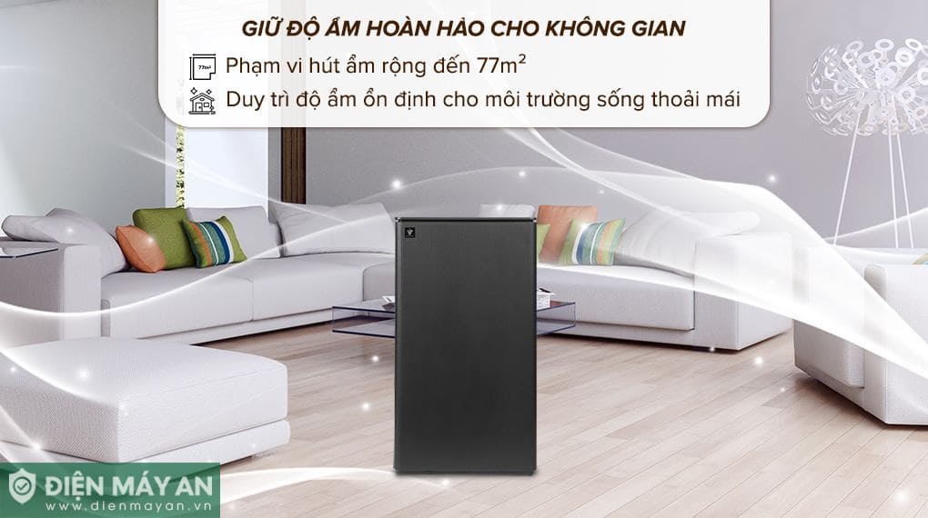 Máy lọc không khí và hút ẩm Sharp DW-T30FV-H